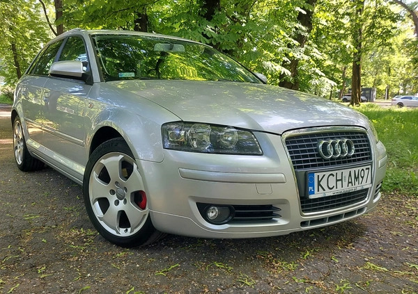 Audi A3 cena 15600 przebieg: 299000, rok produkcji 2006 z Sosnowiec małe 301